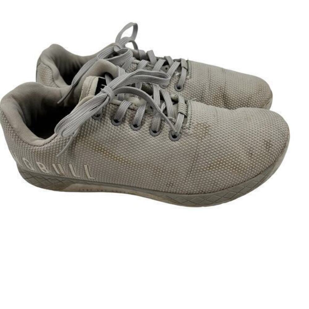 Nobull superfabric off white sneakers crossfit weightlifting shoe men size 11